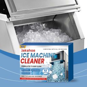 Ice Maker Cleaning Tablets, Descaling & Deodorizing Cleanser for Portable Undercounter Countertop Ice Machines, Efficient Mineral Scale Stain Rem