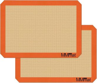 Silicone Baking Mat - Best German Silicone - Non Slip Silicone Baking Sheet, Non Stick Reusable Silicone Mats for Baking, Oven Liner